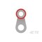Te Connectivity Ring Terminal, 1/4 in Stud Size, 8 AWG, 600 V, PVC Insulated, Red 54725-1 - alternate 2